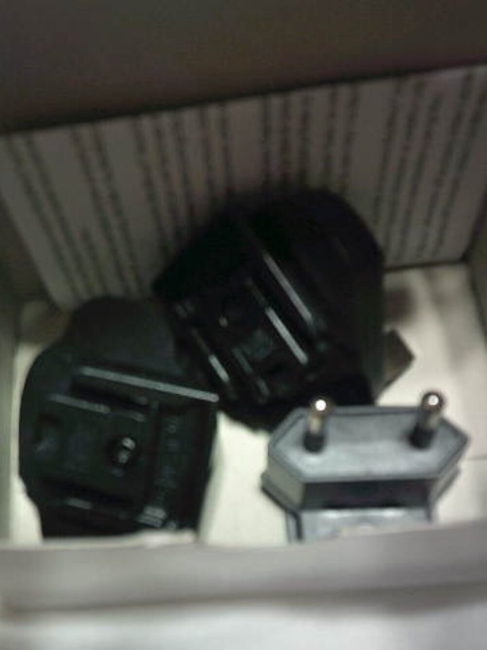 NEW OPEN BOX BLACKBERRY INTERNATIONAL TRAVEL CHARGER MICRO-USB BLK ASY-18080-003